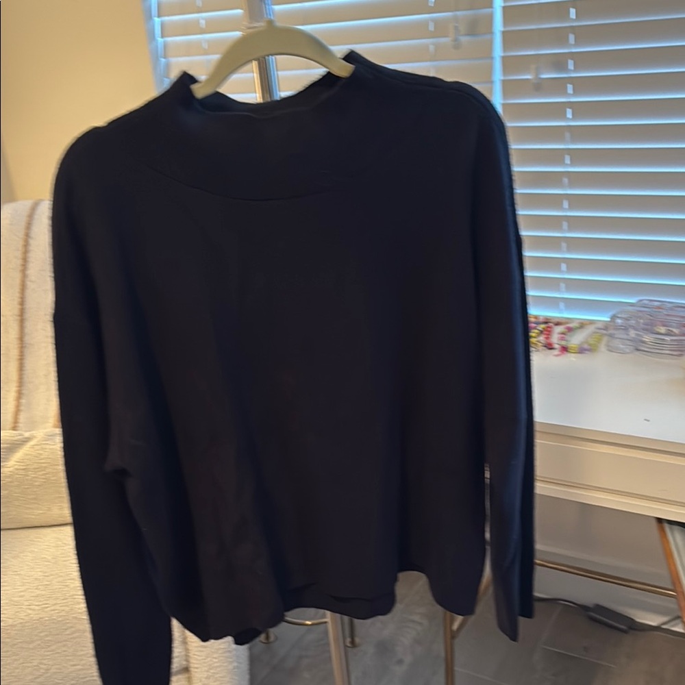 Anthropologie Maeve Dark Knit Sweater